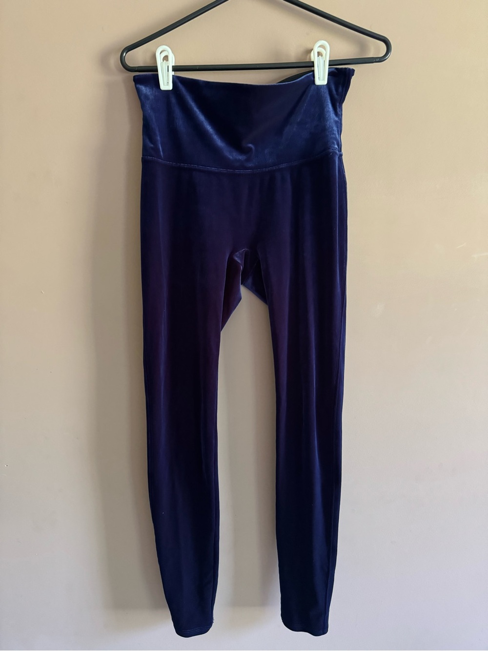 SPANX Velvet High-Waist Leggings